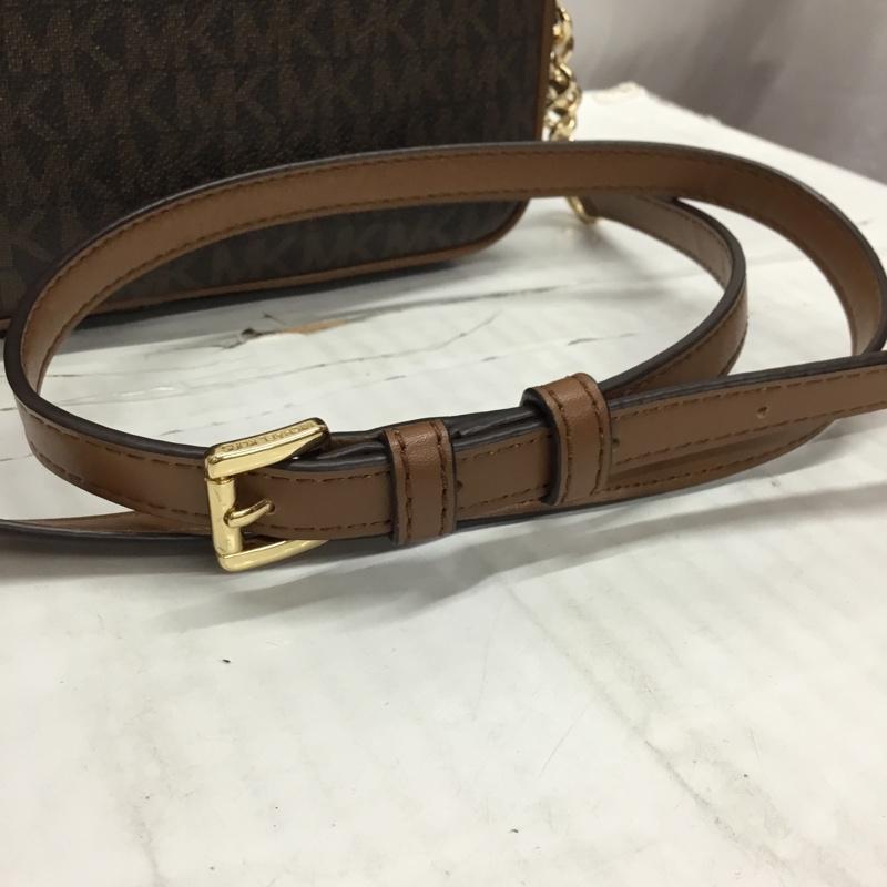 マイケルコース MICHAEL KORS ショルダーバッグ ショルダーバッグ 35F1GTVC8I シグネチャー 総柄 茶 / ブラウン / レディース USED 古着 中古 10120914
