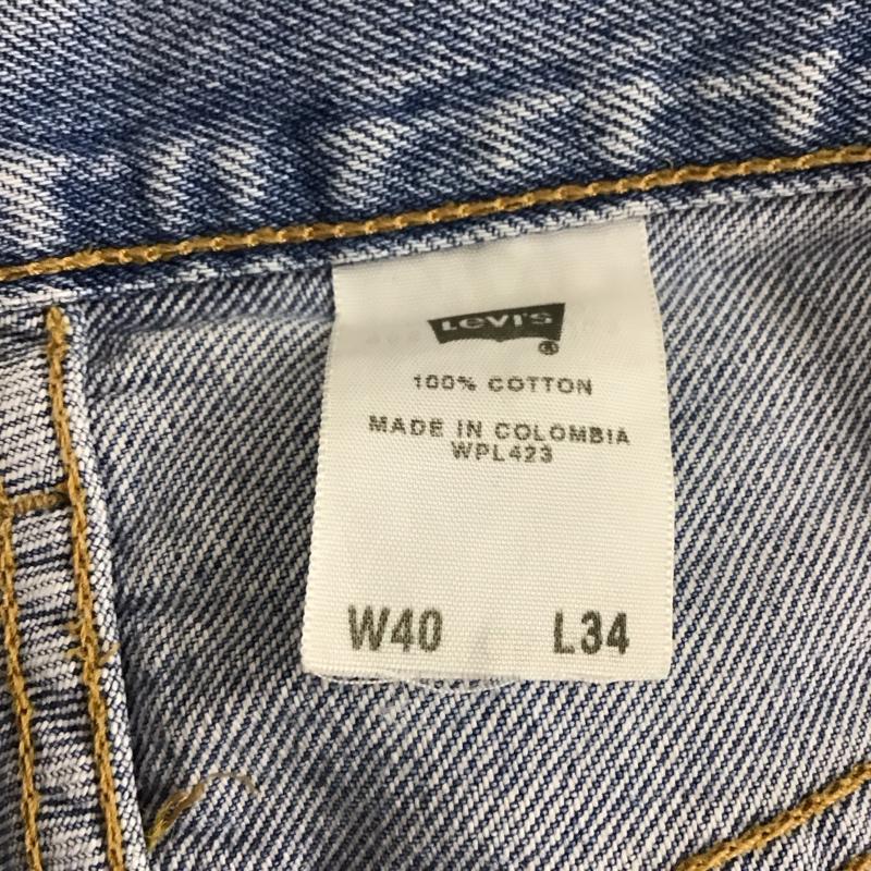 リーバイストラウスアンドコー Levi Strauss & co. パンツ デニム、ジーンズ ハーフパンツ ショートパンツ デニムパンツ 40 無地 インディゴ / インディゴ / メンズ USED 古着 中古 10129641