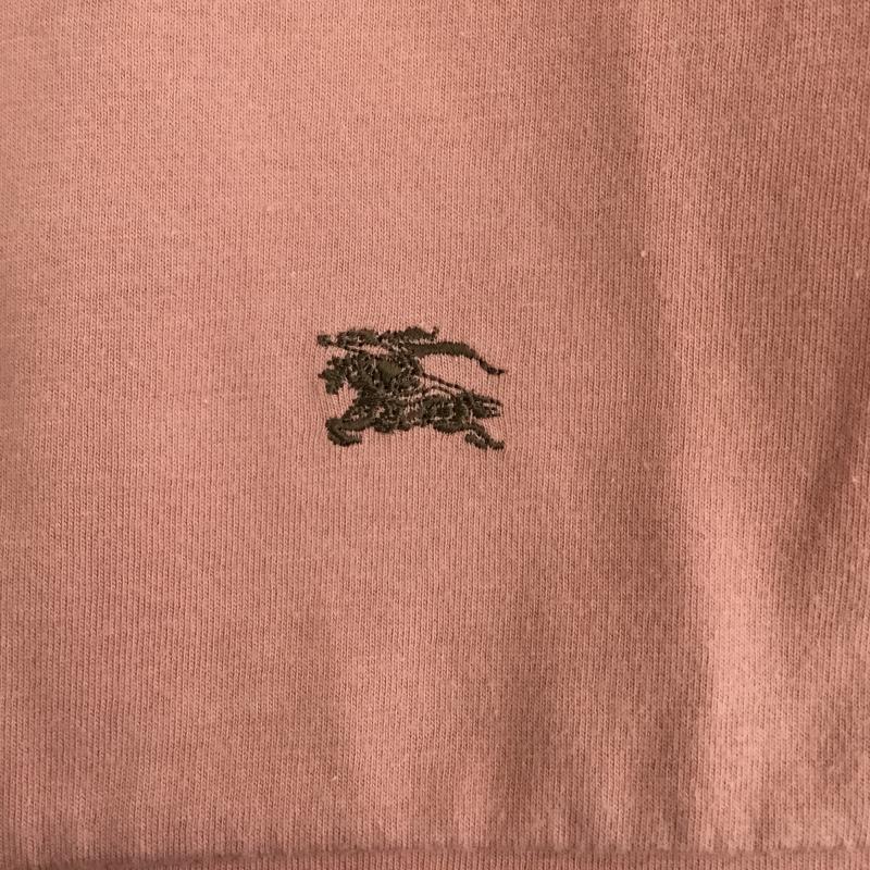バーバリーブルーレーベル BURBERRY BLUE LABEL パーカー 半袖 ノースリーブパーカー 38 ロゴ、文字 桃 / ピンク / レディース USED 古着 中古 10130848