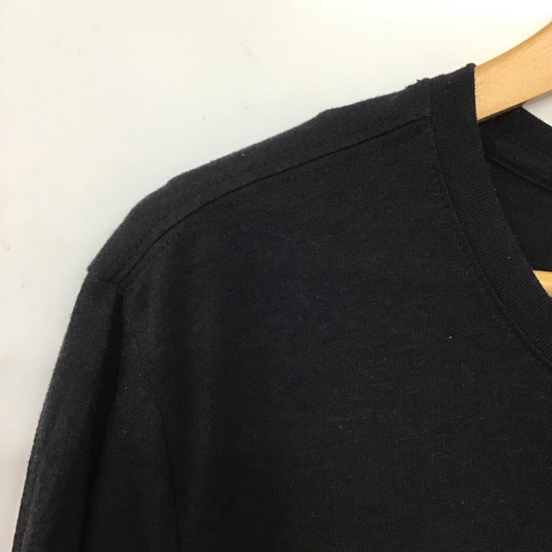 ナイキ NIKE Tシャツ 半袖 半袖カットソー プリントTシャツ クルーネックカットソー スポーツウェア XXL プリント 黒 / ブラック / メンズ USED 古着 中古 10138570