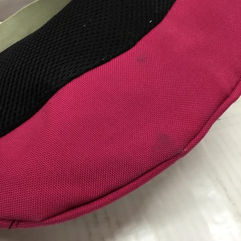チャムス CHUMS ウエストバッグ ウエストバッグ ウエストポーチ ワンポイント 桃 / ピンク / X 灰 / グレー / レディース USED 古着 中古 10108894