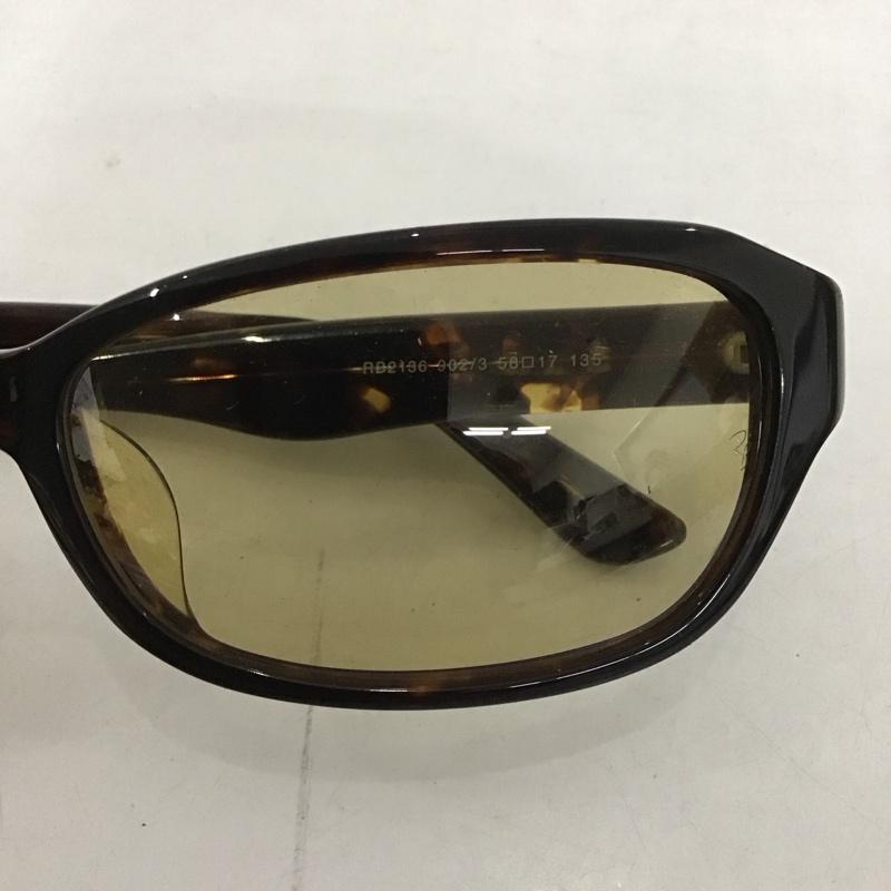 レイバン Ray-Ban めがね・サングラス サングラス RB2136 べっ甲 カラーレンズ ロゴ、文字 茶 / ブラウン / メンズ USED 古着 中古 10126323