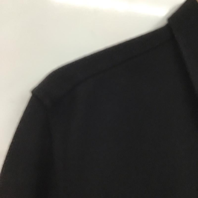 ジーユー GU ジャケット、上着 ジャケット、ブレザー 331-338422 長袖コートジャケット カラーシャツジャケット アウター M ロゴ、文字 黒 / ブラック / メンズ USED 古着 中古 10139709