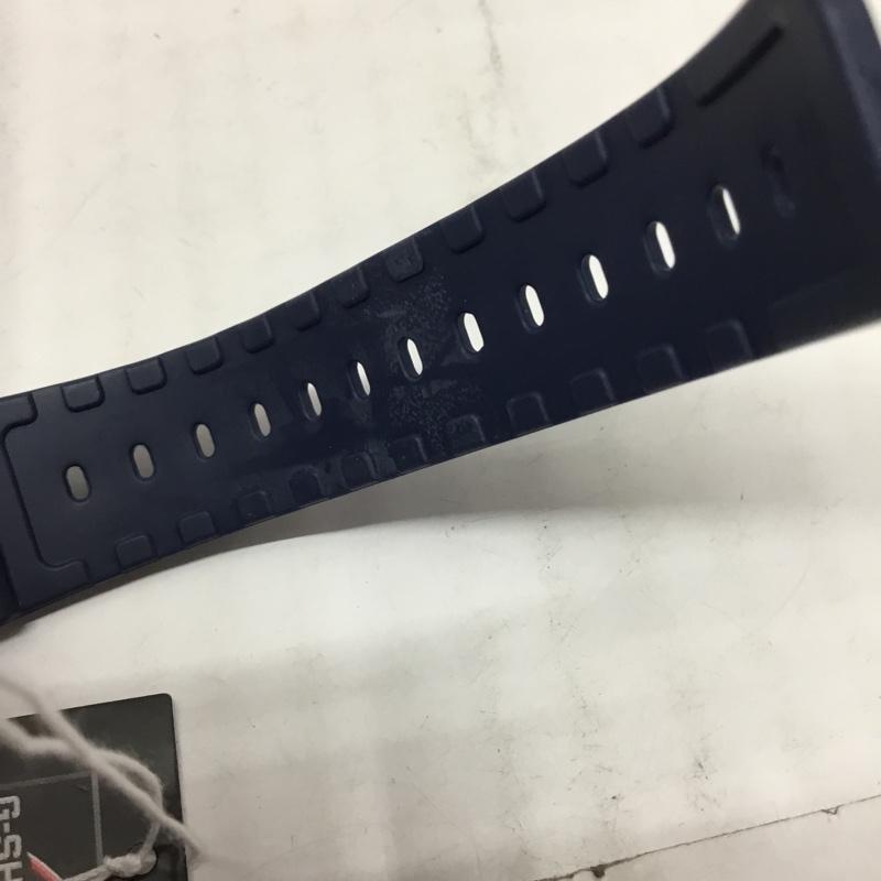 ジーショック G-SHOCK 腕時計 デジタル DW-5600RB 箱有 ロゴ、文字 紺 / ネイビー / メンズ USED 古着 中古 10106515