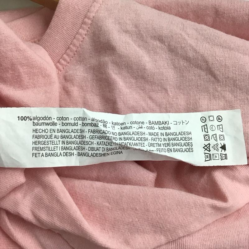 ザラ ZARA Tシャツ 半袖 164cm ロゴ、文字 X プリント 桃 / ピンク / ガールズ USED 古着 中古 10134204