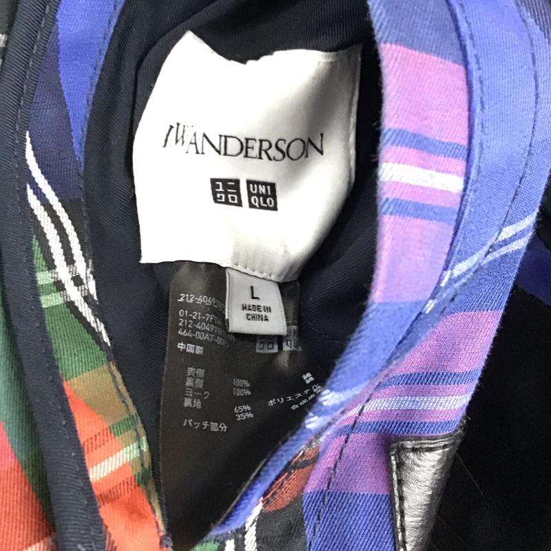 ユニクロ UNIQLO ジャケット、上着 ジャケット、ブレザー j.w.anderson ロングジャケット カラージャケット アウター 無地 紺 / ネイビー / メンズ USED 古着 中古 10119145