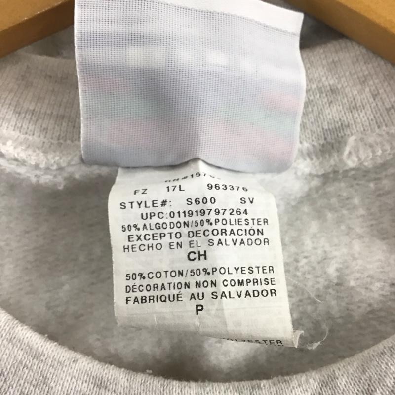 チャンピオン Campion トレーナー 長袖 S 無地 灰 / グレー / メンズ USED 古着 中古 10130152