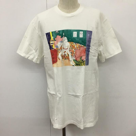 シュプリーム Supreme Tシャツ 半袖 18aw Mteeオートモアイbedroomスウェット 半袖カットソー コラボ L プリント 白 / ホワイト /  メンズ USED 古着 中古 10109983