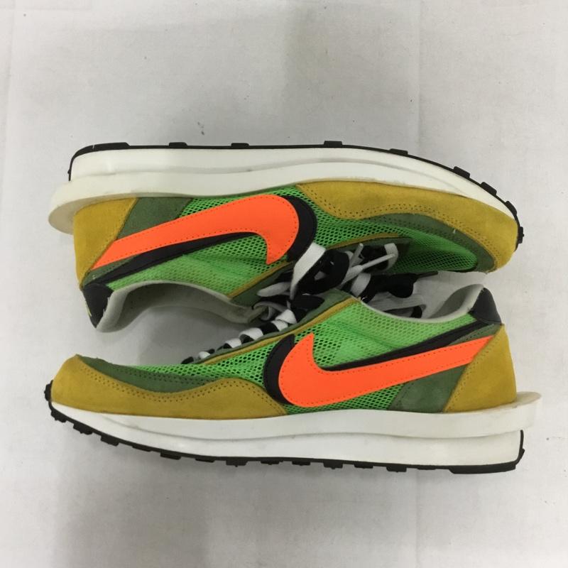 ナイキ NIKE スニーカー スニーカー BV0073-300 LD WAFFLE SACAI 26cm 26.0cm ロゴ、文字 白 / ホワイト / X 黄 / イエロー / X 薄緑 / ライトグリーン / X 青 / ブルー / X 橙 / オレンジ / メンズ USED 古着 中古 10138334