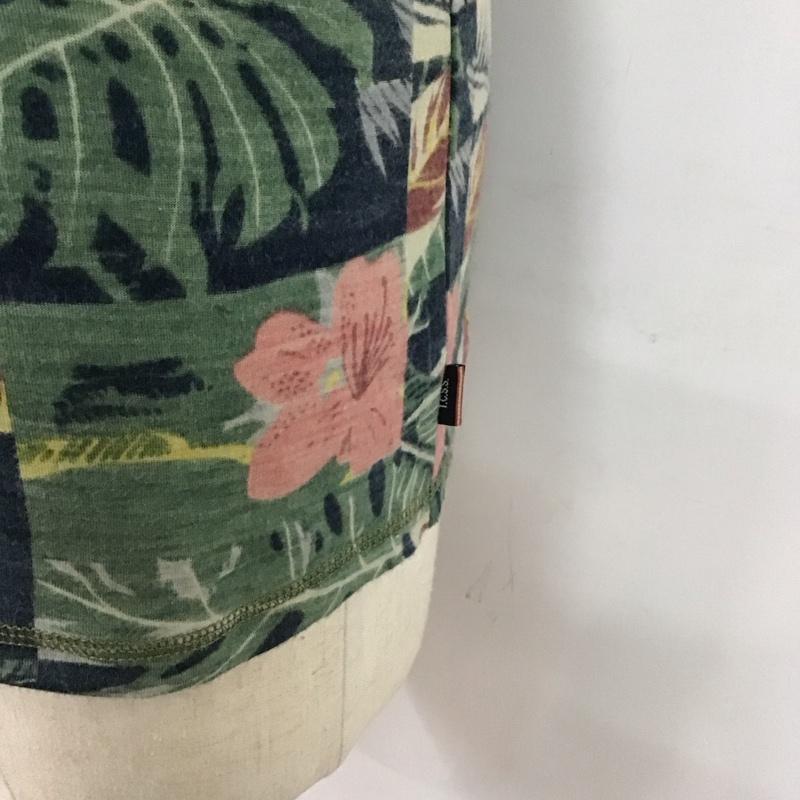 ティーシーエスエス TCSS Tシャツ 半袖 半袖カットソー プリントTシャツ クルーネックカットソー 花柄 マルチカラー / マルチカラー /  メンズ USED 古着 中古 10113134