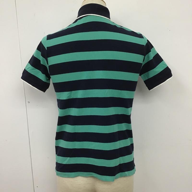 ラコステ LACOSTE ポロシャツ 半袖 ボーダー 2 ボーダー柄 マルチカラー / マルチカラー / メンズ USED 古着 中古 10106088