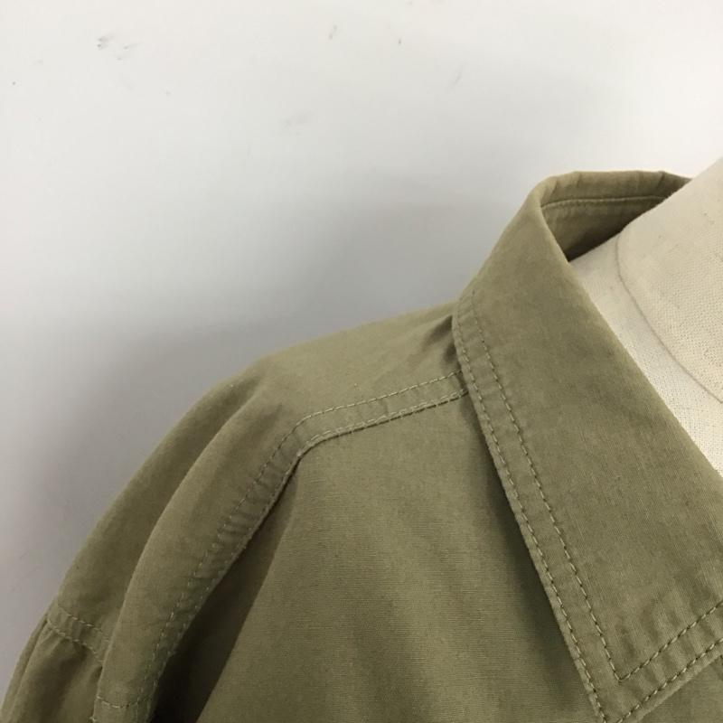 ロデオクラウンズ Rodeo Crowns シャツ、ブラウス 長袖 420BSA01-0260 ディズニー ミッキーマウス ドナルドダック ミリタリーシャツ FREE キャラクター カーキ / カーキ / レディース USED 古着 中古 10120234