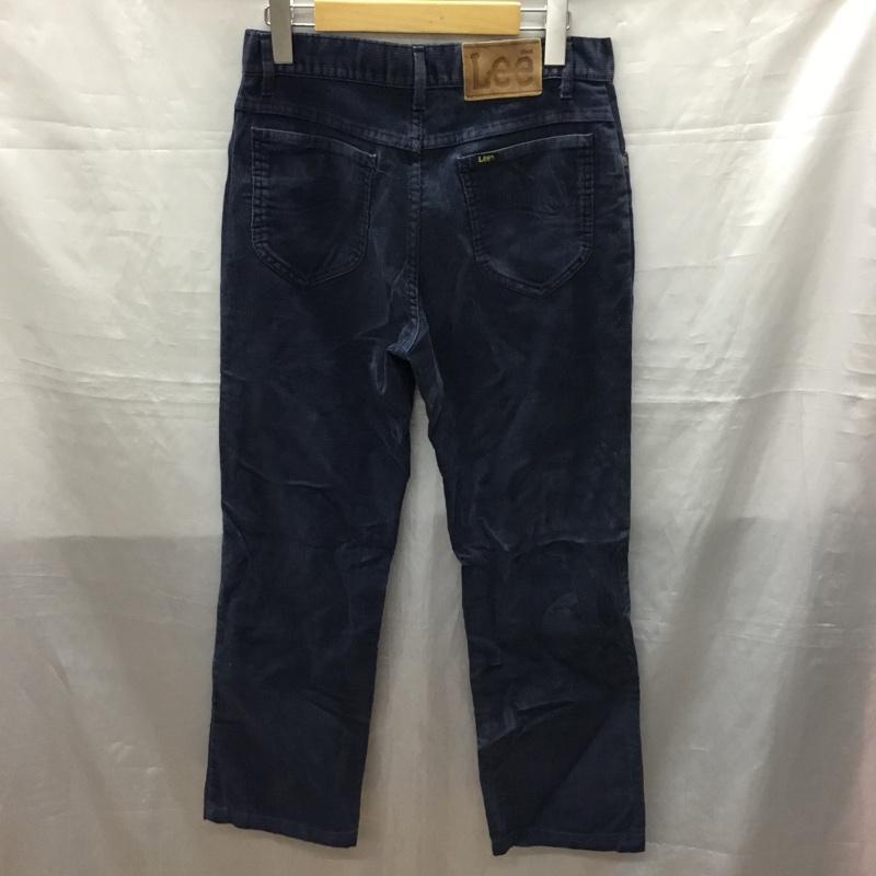 リー Lee ボトムス ボトムス 560-2841 コーデュロイパンツパンツ 30 無地 紺 / ネイビー / メンズ USED 古着 中古 10118981