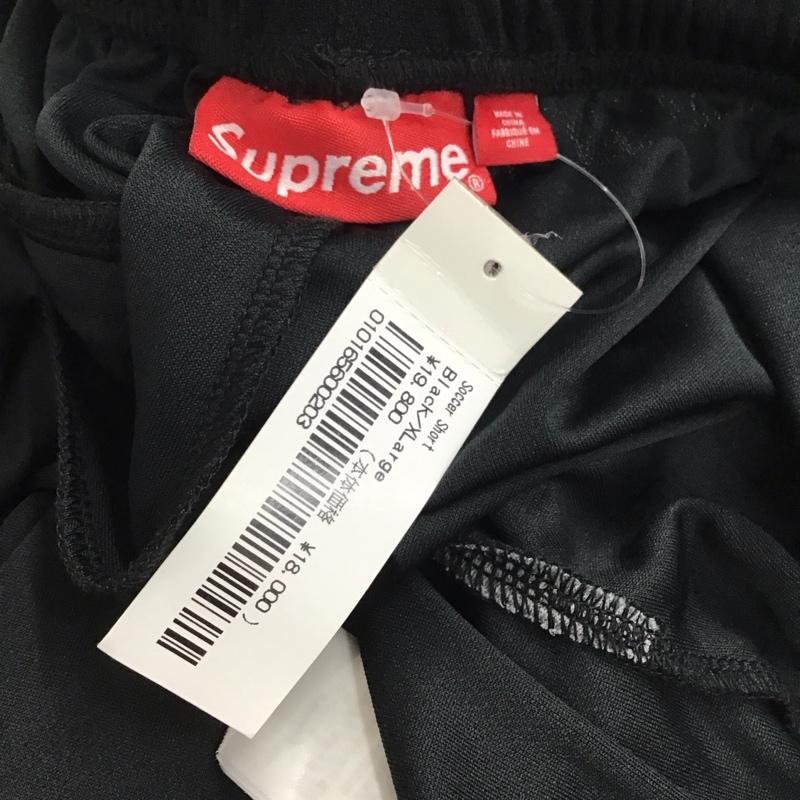 シュプリーム Supreme パンツ ショートパンツ 23AW Soccer Short サッカーショーツ XL ロゴ、文字 X プリント 黒 / ブラック / メンズ USED 古着 中古 10134853