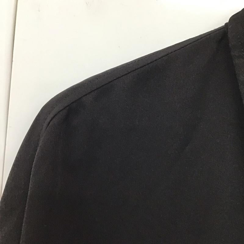 ジェイミーエーエヌケー Jamieエーエヌケー ワンピース ロングスカート 長袖シャツワンピース 前開きシャツ カラーシャツ ロングワンピース M プリント 黒 / ブラック / レディース USED 古着 中古 10130912