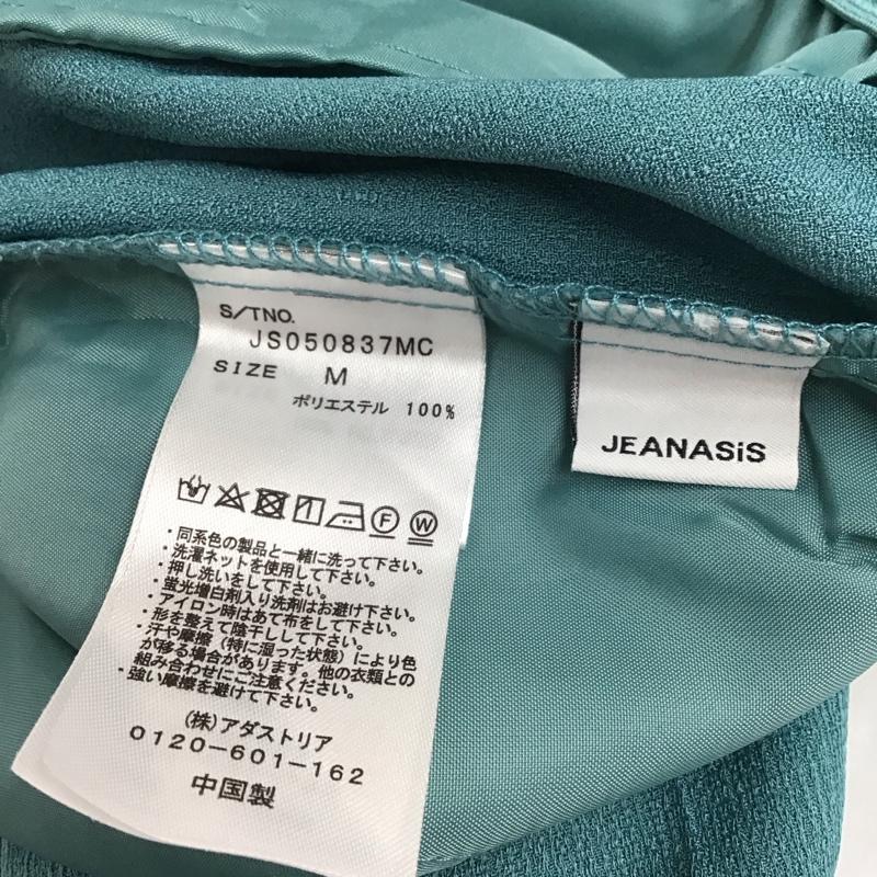 ジーナシス JEANASIS パンツ スラックス JS050837MC M 無地 水色 / ライトブルー / レディース USED 古着 中古 10137246