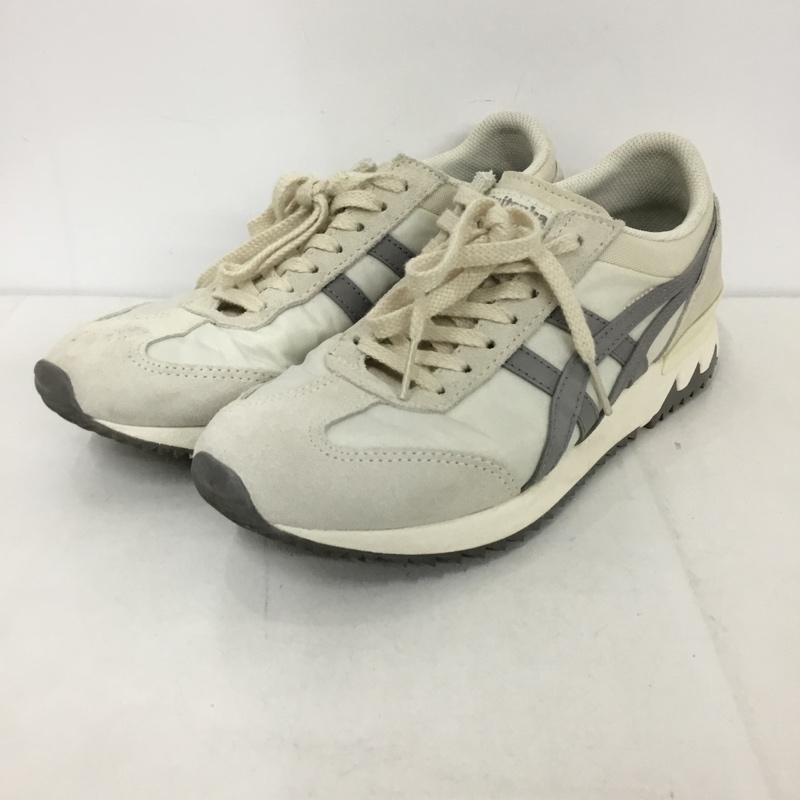 オニツカタイガー ONITSUKA TIGER スニーカー スニーカー 1183A355 CALIFORNIA 78 EX 24cm 24.0cm ロゴ、文字 灰 / グレー / X 白 / ホワイト / レディース USED 古着 中古 10131194