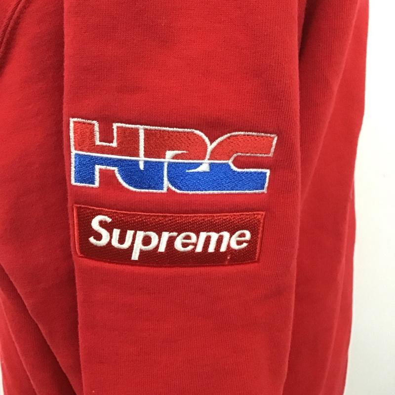 シュプリーム Supreme トレーナー 長袖 19AW HondaFoxRacingHRCCREWNECK スウェット 長袖トレーナー XL ロゴ、文字 赤 / レッド / メンズ USED 古着 中古 10107384