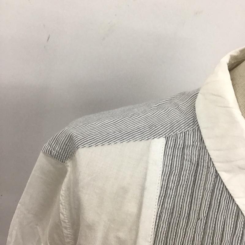 ディーゼル DIESEL シャツ、ブラウス 長袖 XS 無地 白 / ホワイト / X 灰 / グレー / レディース USED 古着 中古 10109423