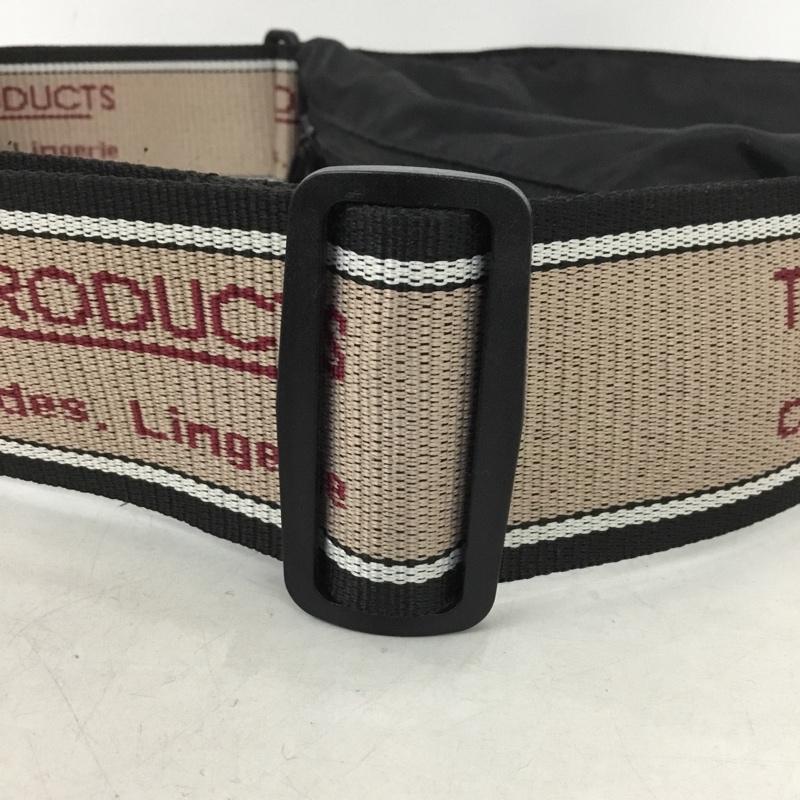 シアタープロダクツ THEATRE PRODUCTS ショルダーバッグ ショルダーバッグ ロゴ、文字 黒 / ブラック / レディース USED 古着 中古 10146325