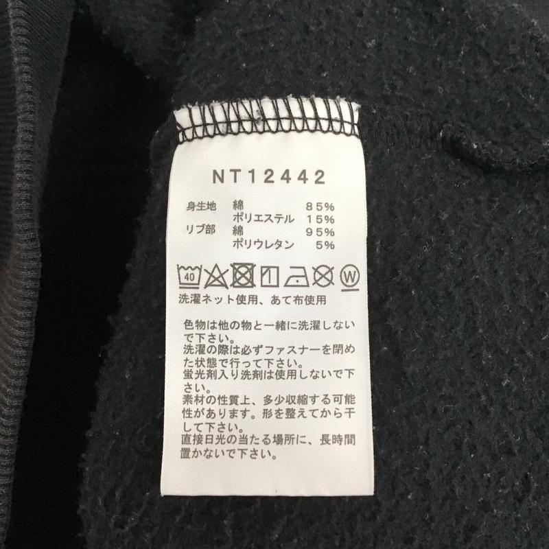 ザノースフェイス THE NORTH FACE パーカー 長袖 nt12442 リアビューフルジップフーディ ジップアップパーカー XL ロゴ、文字 黒 / ブラック / メンズ USED 古着 中古 10133262