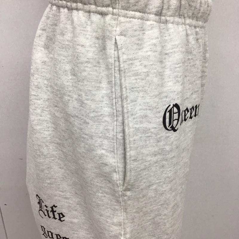 チャンピオン Champion パンツ ワークパンツ、ペインターパンツ プリントスウェットイージーパンツ イノセンス チャンピオン ワイドパンツ L プリント 灰 / グレー /  メンズ USED 古着 中古 10124939