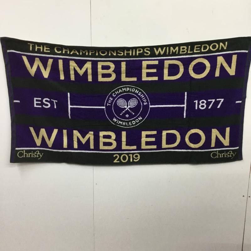 古着 USED ファッション小物 ファッション小物 WIMBLEDON タオル 2019 ロゴ、文字 マルチカラー / マルチカラー / メンズ USED 古着 中古 10132194