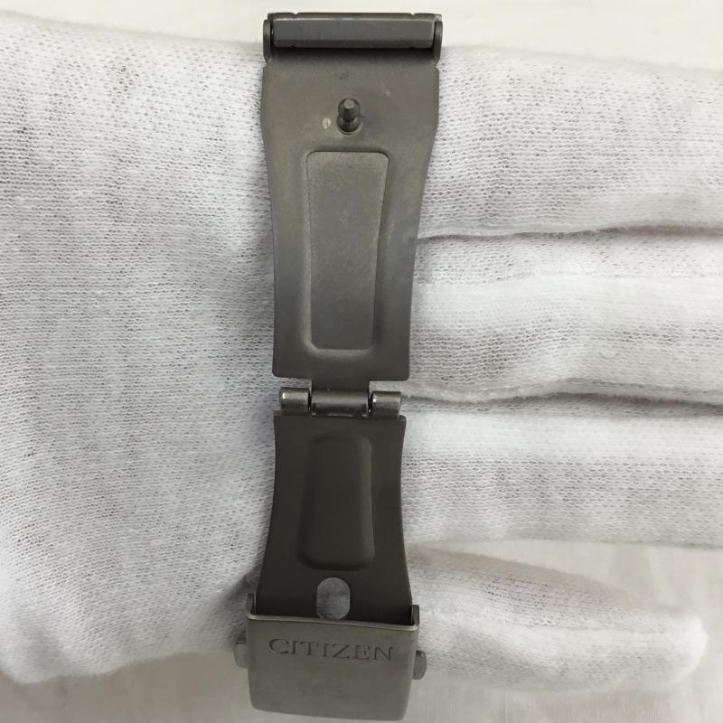 シチズン CITIZEN 腕時計 アナログ(自動巻き) E610-S104203 無地 銀 / シルバー / メンズ USED 古着 中古 10129346