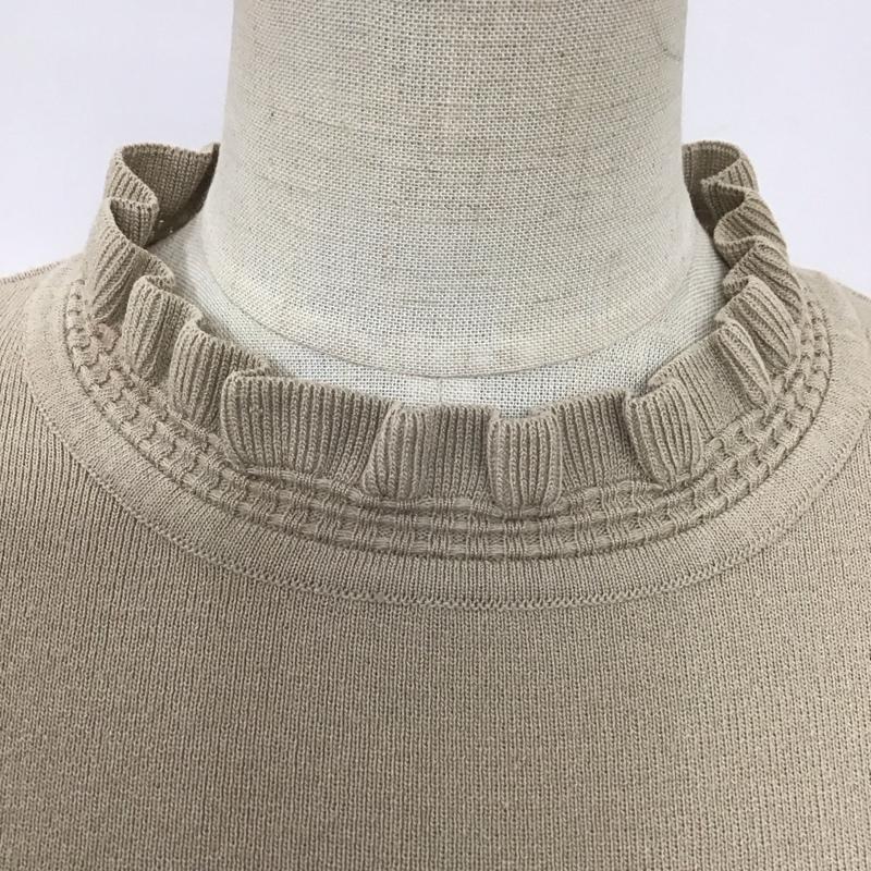 テチチ Te chichi ベスト ベスト ノースリーブカットソー ニットベスト プルオーバー FREE 無地 ベージュ / ベージュ / レディース USED 古着 中古 10124123
