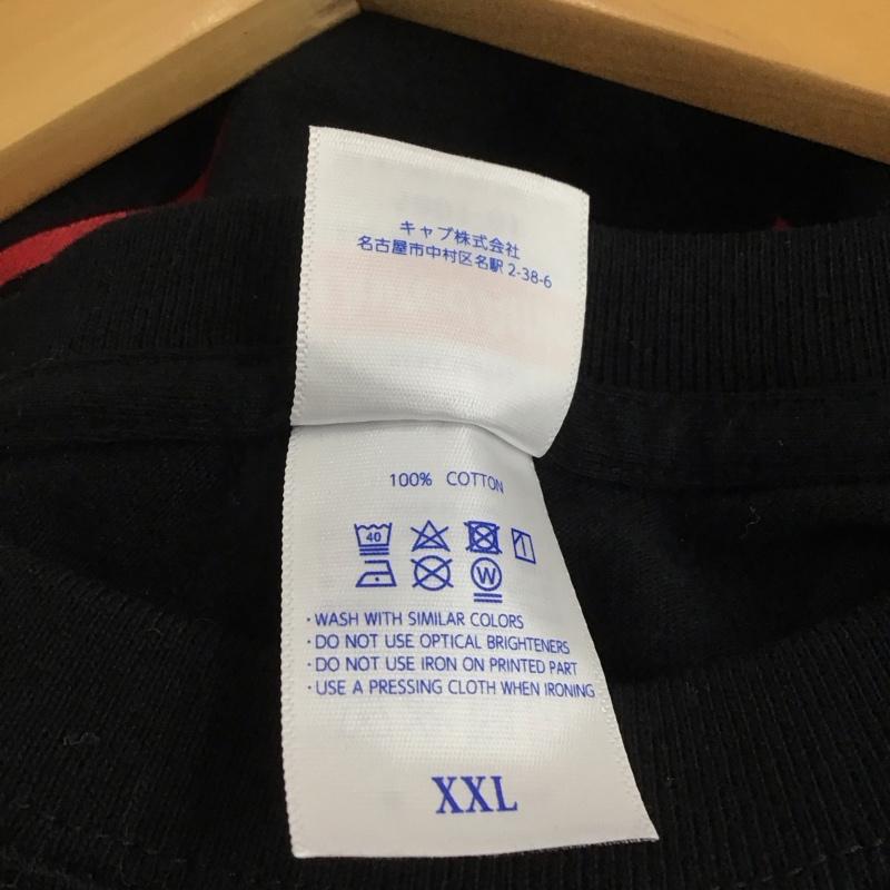 古着 USED Tシャツ 半袖 半袖カットソー プリントTシャツ クルーネックカットソー バンドTシャツ XXL ロゴ、文字 黒 / ブラック / メンズ USED 古着 中古 10145720