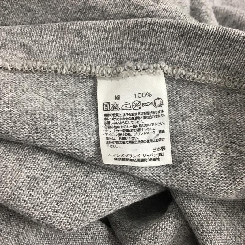 チャンピオン Champion カットソー 長袖 長袖カットソー 無地カットソー クルーネック M 無地 灰 / グレー / メンズ USED 古着 中古 10141644