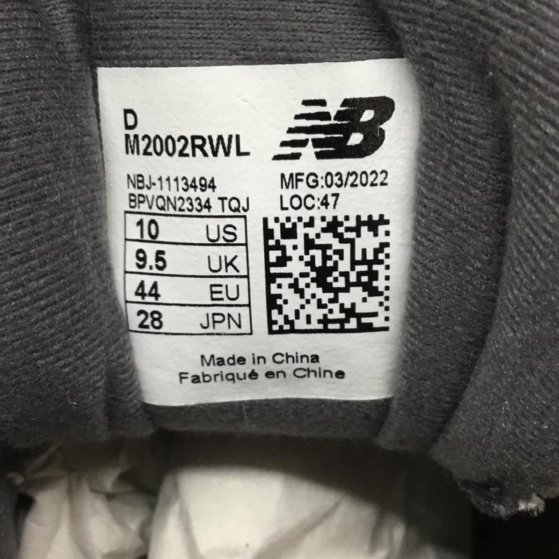 ニューバランス New Balance スニーカー スニーカー M2002RWL 28cm 箱有 28.0cm ロゴ、文字 マルチカラー / マルチカラー / メンズ USED 古着 中古 10111982