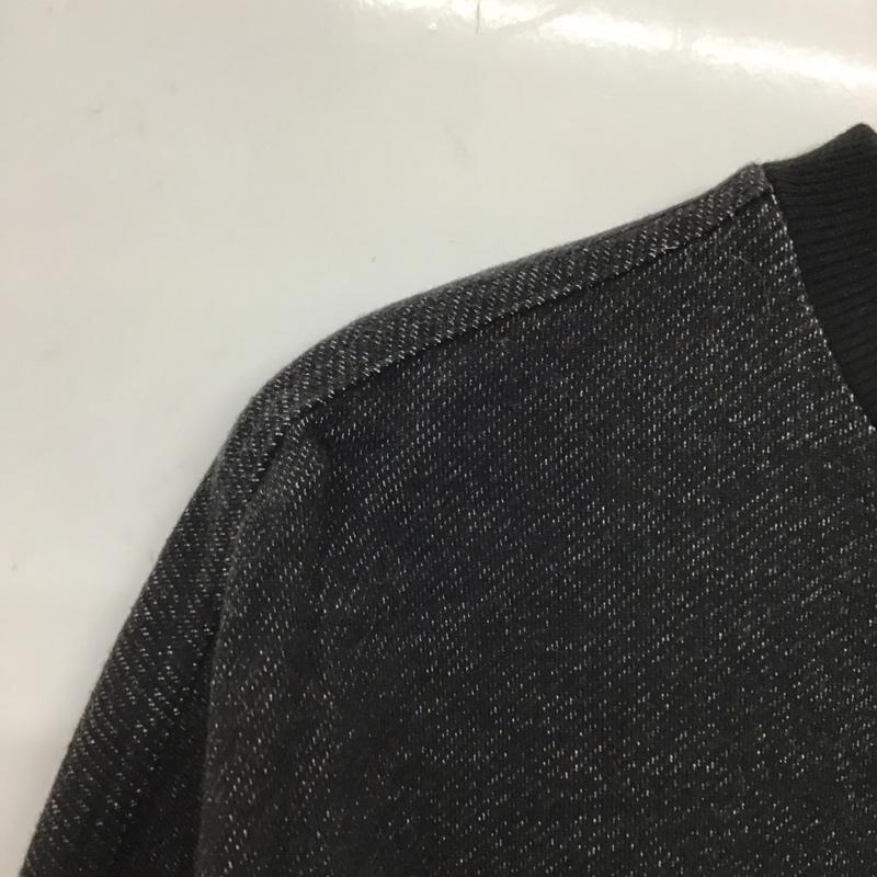 プーマ PUMA トレーナー 長袖 長袖トレーナー スウェット クルーネック プルオーバー L ロゴ、文字 黒 / ブラック / メンズ USED 古着 中古 10134564