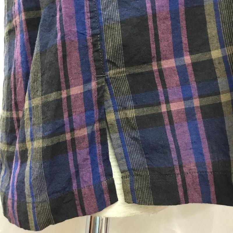 シップス SHIPS シャツ、ブラウス 半袖 半袖シャツ カラーシャツ 半袖カットソー チェックシャツ M チェック マルチカラー / マルチカラー /  メンズ USED 古着 中古 10108726