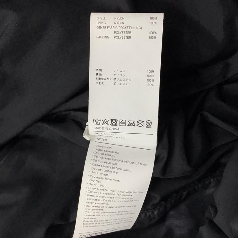 ダブルタップス WTAPS ジャケット、上着 ダウンジャケット 222brdt-jkm04 22AWBIVOUACJACKETNYLONRIPSTOPFORTLESS ダウンジャケット 3 ロゴ、文字 黒 / ブラック / メンズ USED 古着 中古 10118406