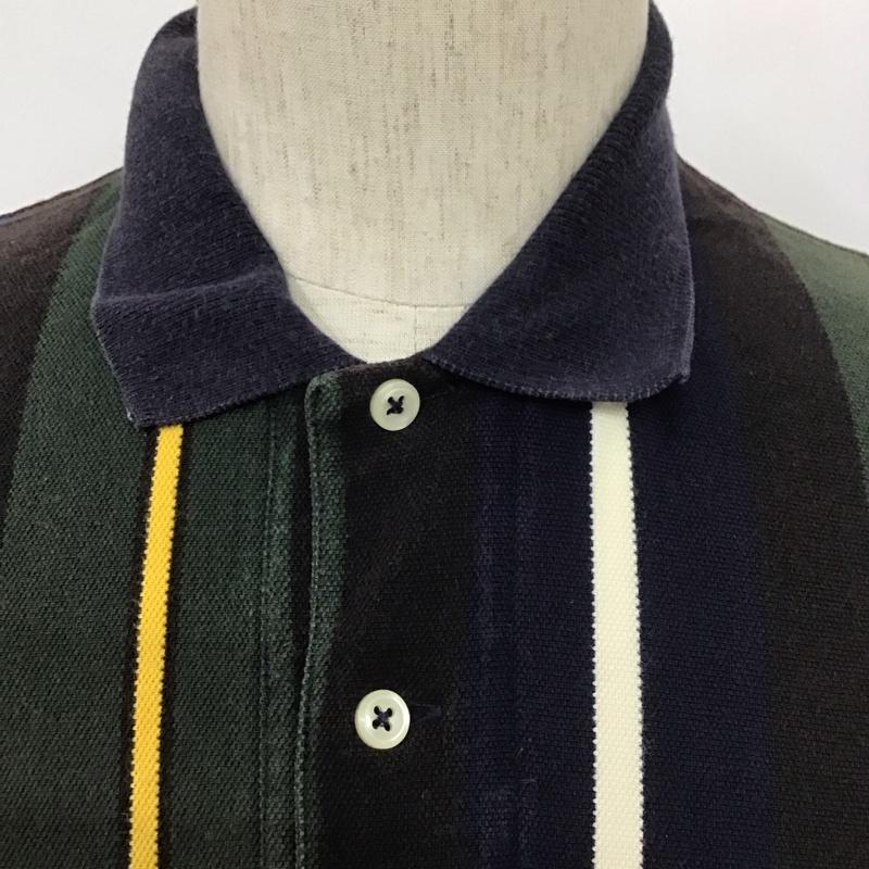 ポロバイラルフローレン Polo by RALPH LAUREN ポロシャツ 半袖 半袖ポロシャツ カラーシャツカットソー 半袖カットソー S ストライプ マルチカラー / マルチカラー /  メンズ USED 古着 中古 10111155