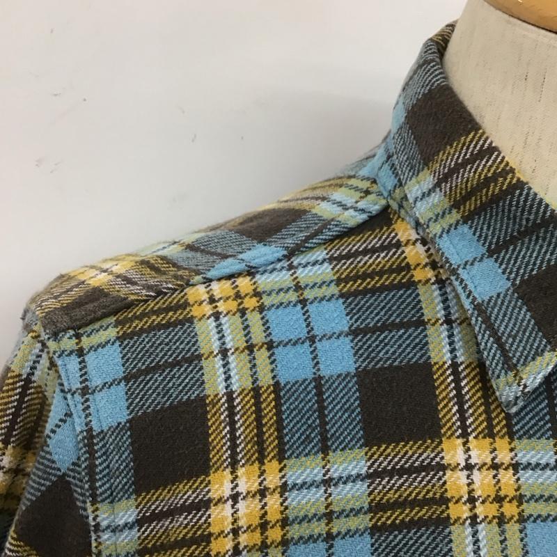 シュガーケーン SUGAR CANE シャツ、ブラウス 長袖 長袖シャツ カラーシャツ ポケットシャツ 長袖カットソー チェックシャツ S チェック マルチカラー / マルチカラー / メンズ USED 古着 中古 10106307