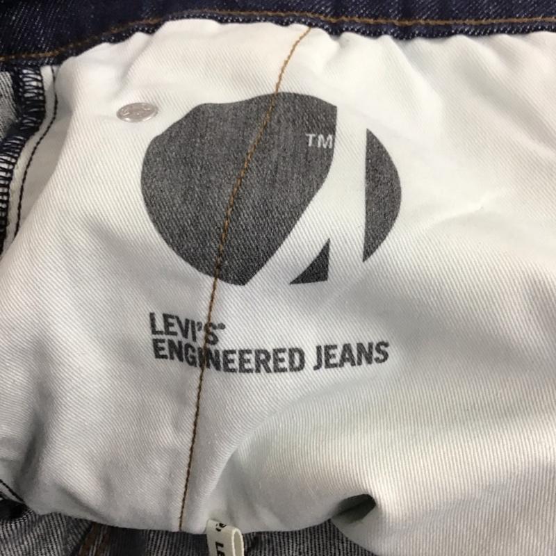 リーバイス Levi s パンツ デニム、ジーンズ 74645-0000 20周年記念モデル 570 エンジニアドジーンズ W32 L32 32インチ プリント インディゴ / インディゴ /  メンズ USED 古着 中古 10122171