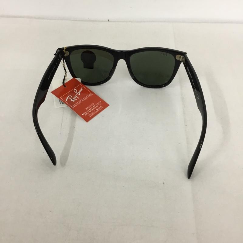 レイバン Ray-Ban めがね・サングラス サングラス RB2140-F WAYFARER カラーレンズ ケース付き ロゴ、文字 黒 / ブラック / メンズ USED 古着 中古 10129407
