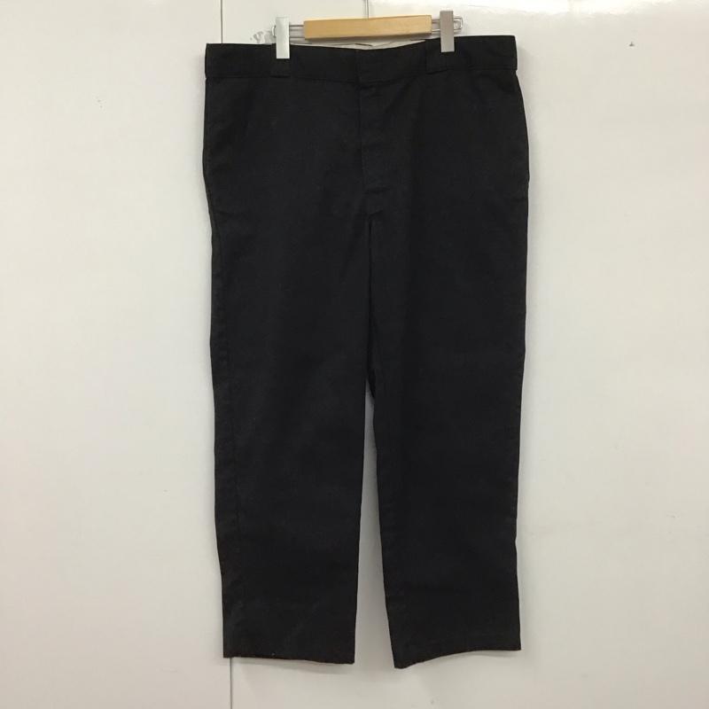 ディッキーズ Dickies パンツ ワークパンツ、ペインターパンツ 40インチ 無地 黒 / ブラック / メンズ USED 古着 中古 10129664