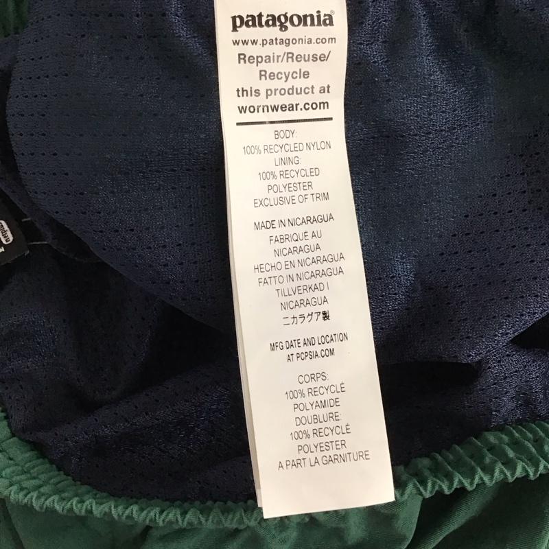 パタゴニア patagonia パンツ ショートパンツ 58035sp24 ショートパンツ ハーフパンツ greatpacificironworks L ロゴ、文字 緑 / グリーン / メンズ USED 古着 中古 10131480