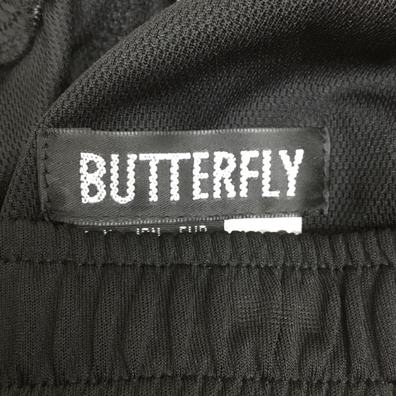 バタフライ BUTTERFLY パンツ ショートパンツ 51970-174 卓球パンツ パステップ2 タグ付き スポーツウェア M ワンポイント 黒 / ブラック / X 水色 / ライトブルー / メンズ USED 古着 中古 10135681