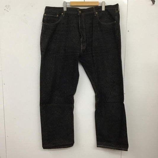 リーバイストラウスアンドコー Levi Strauss & co. パンツ デニム、ジーンズ デニムパンツ ワイドパンツ カジュアルパンツ 42インチ 無地 黒 / ブラック /  メンズ USED 古着 中古 10126808