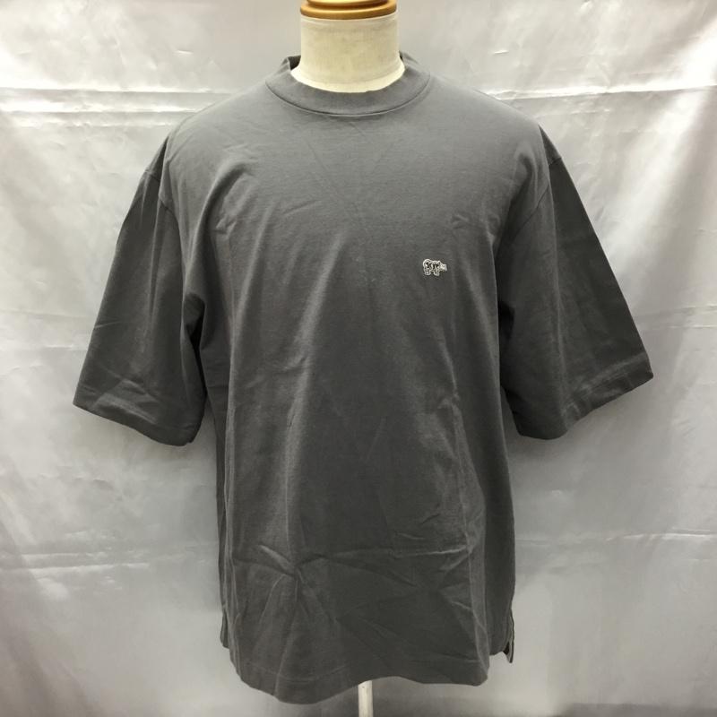 サイベーシックス SCYE BASICS Tシャツ 半袖 5121-21482 半袖カットソー クルーネックカットソー 無地Tシャツ 40 ロゴ、文字 灰 / グレー / メンズ USED 古着 中古 10106591