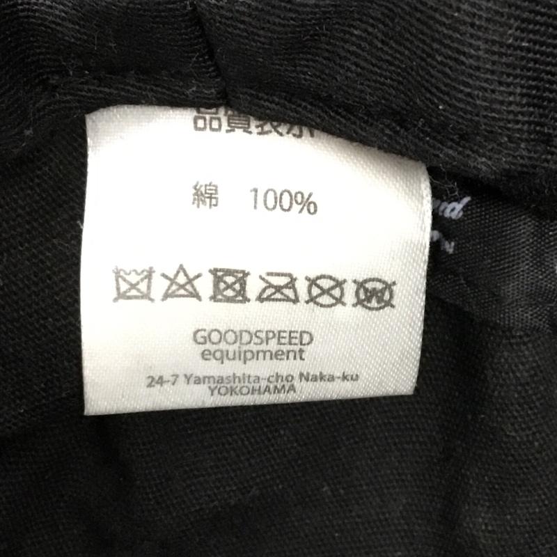 グッドスピード GOOD SPEED 帽子 ハット サファリハット ワンポイント 黒 / ブラック / メンズ USED 古着 中古 10113967