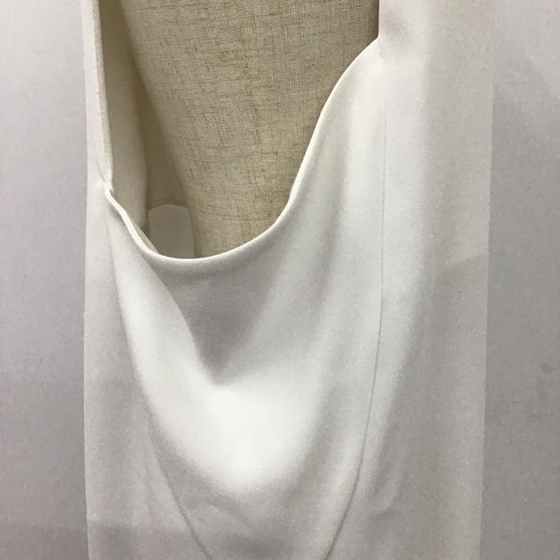 ザラ ZARA ワンピース・ドレス・オールインワン ワンピース・ドレス・オールインワン 2220 878 712 オールインワン ノースリーブ L 無地 白 / ホワイト / レディース USED 古着 中古 10112358