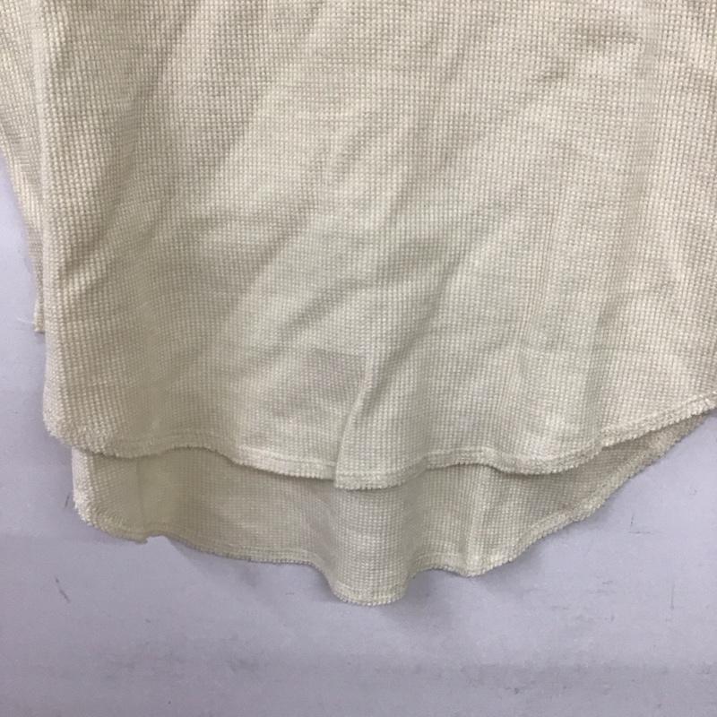 チチカカ TITICACA カットソー 半袖 半袖カットソー 無地Tシャツ クルーネックカットソー FREE 無地 白 / ホワイト / レディース USED 古着 中古 10136274