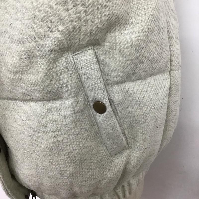 ローリーズファーム LOWRYS FARM ベスト ベスト ダウンベスト M 無地 オフホワイト / オフホワイト / レディース USED 古着 中古 10121171