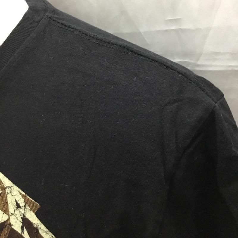 古着 USED Tシャツ 半袖 半袖カットソー プリントTシャツ クルーネックカットソー バンドTシャツ M プリント 黒 / ブラック /  メンズ USED 古着 中古 10111287