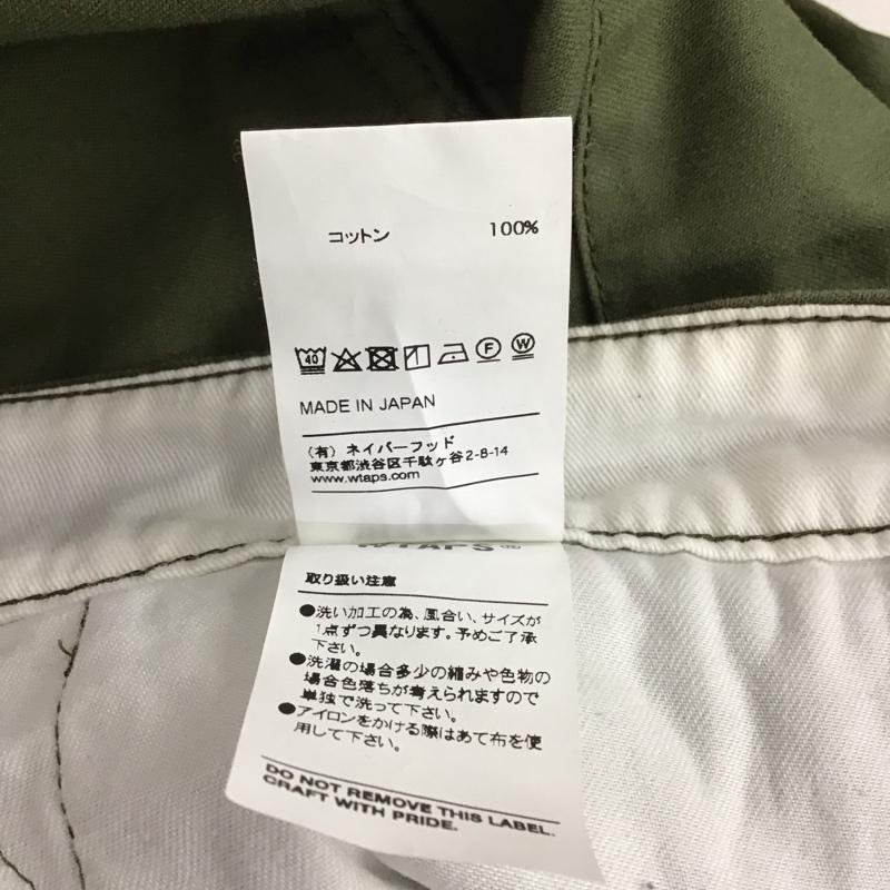 ダブルタップス W)TAPS パンツ ワークパンツ、ペインターパンツ ワークパンツ ワイドパンツ カジュアルパンツ 2 無地 カーキ / カーキ / メンズ USED 古着 中古 10144493